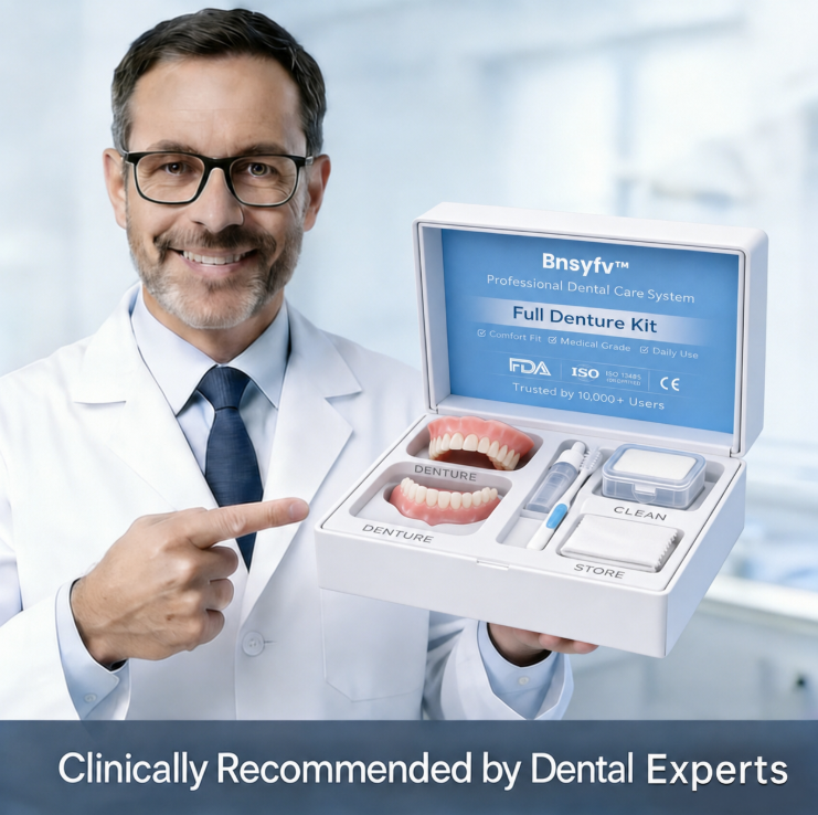 ⏰ Bnsyfv™ Custom-Fit Dentures ENDS TODAY 70% OFF | Smile with Confidence