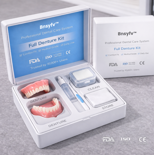⏰ Bnsyfv™ Custom-Fit Dentures ENDS TODAY 70% OFF | Smile with Confidence